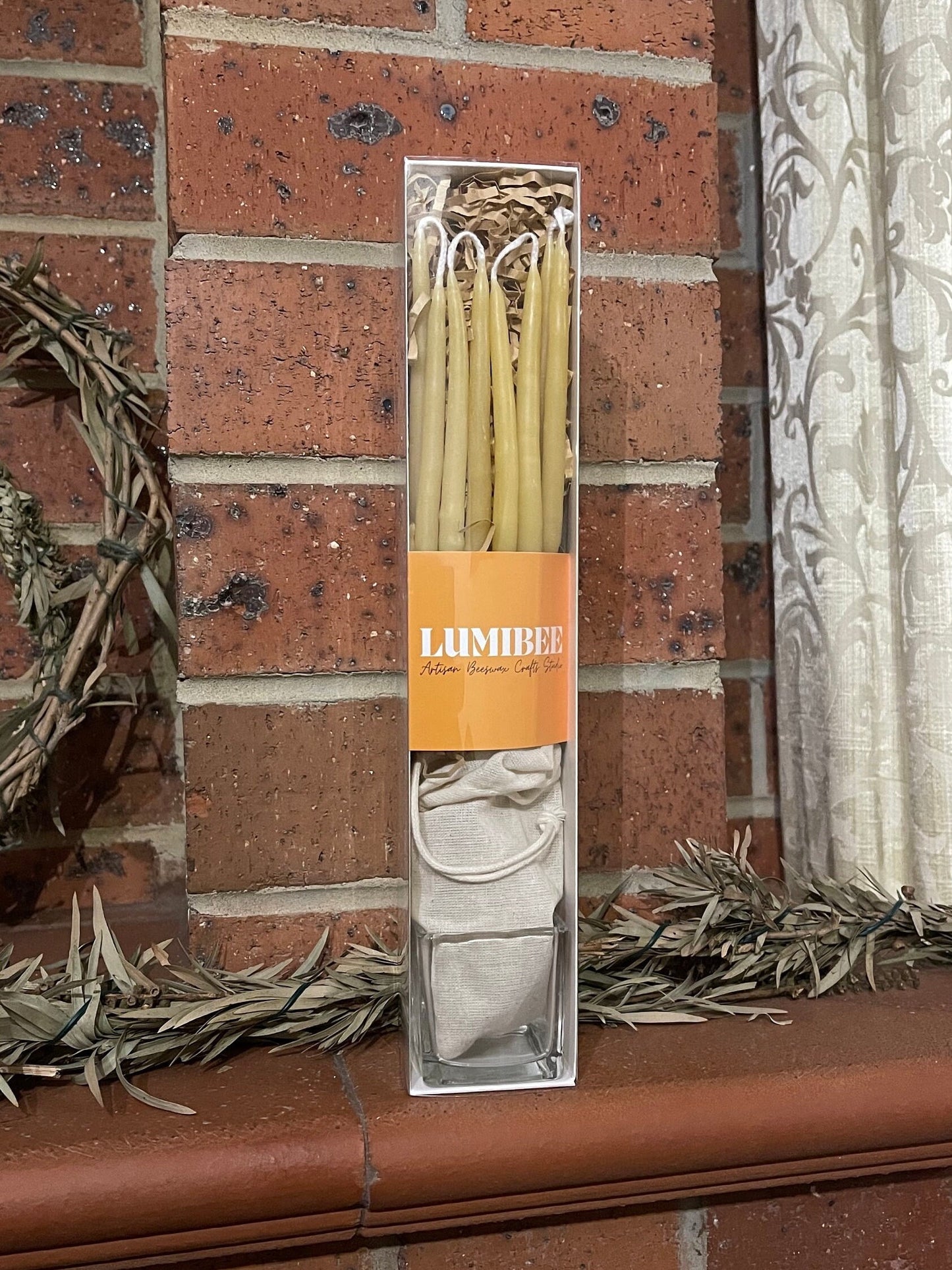 8 Hour Beeswax Prayer Candle Kit